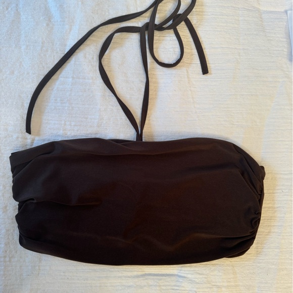 PLT// Brown top and mini skirt set - Picture 5 of 7